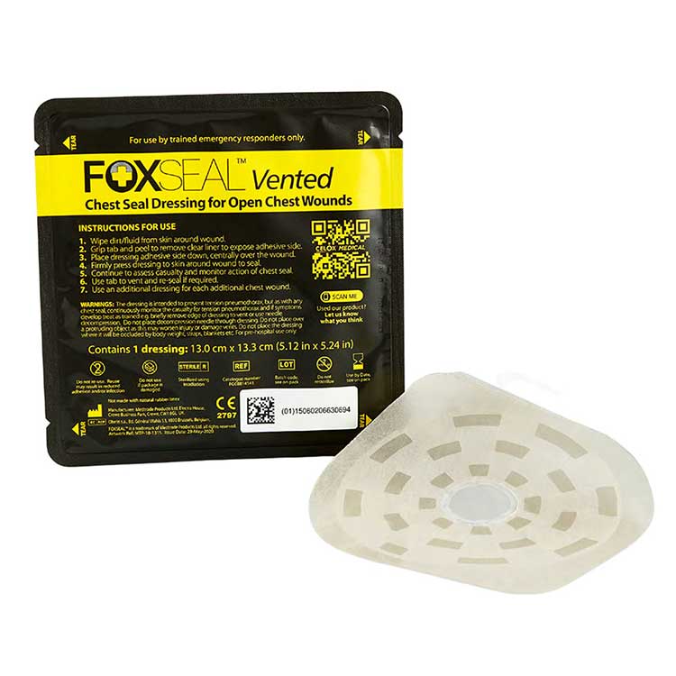 Foxseal Vented Chest Seal Dressing