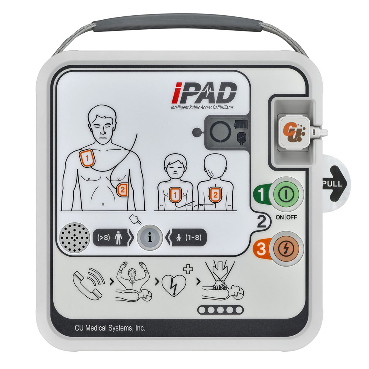 iPAD SPR AED Defibrillator (Semi Automatic)