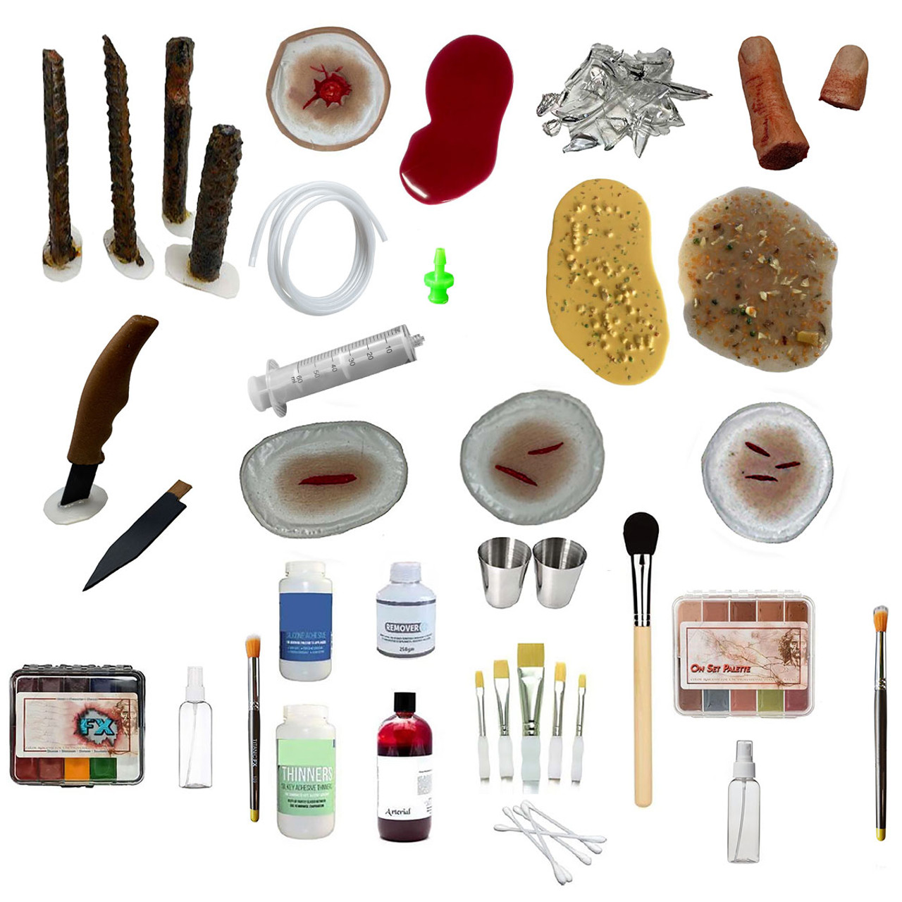 SiMoulage™ SFX Effects Essentials Kit Bundle A (Wounds)