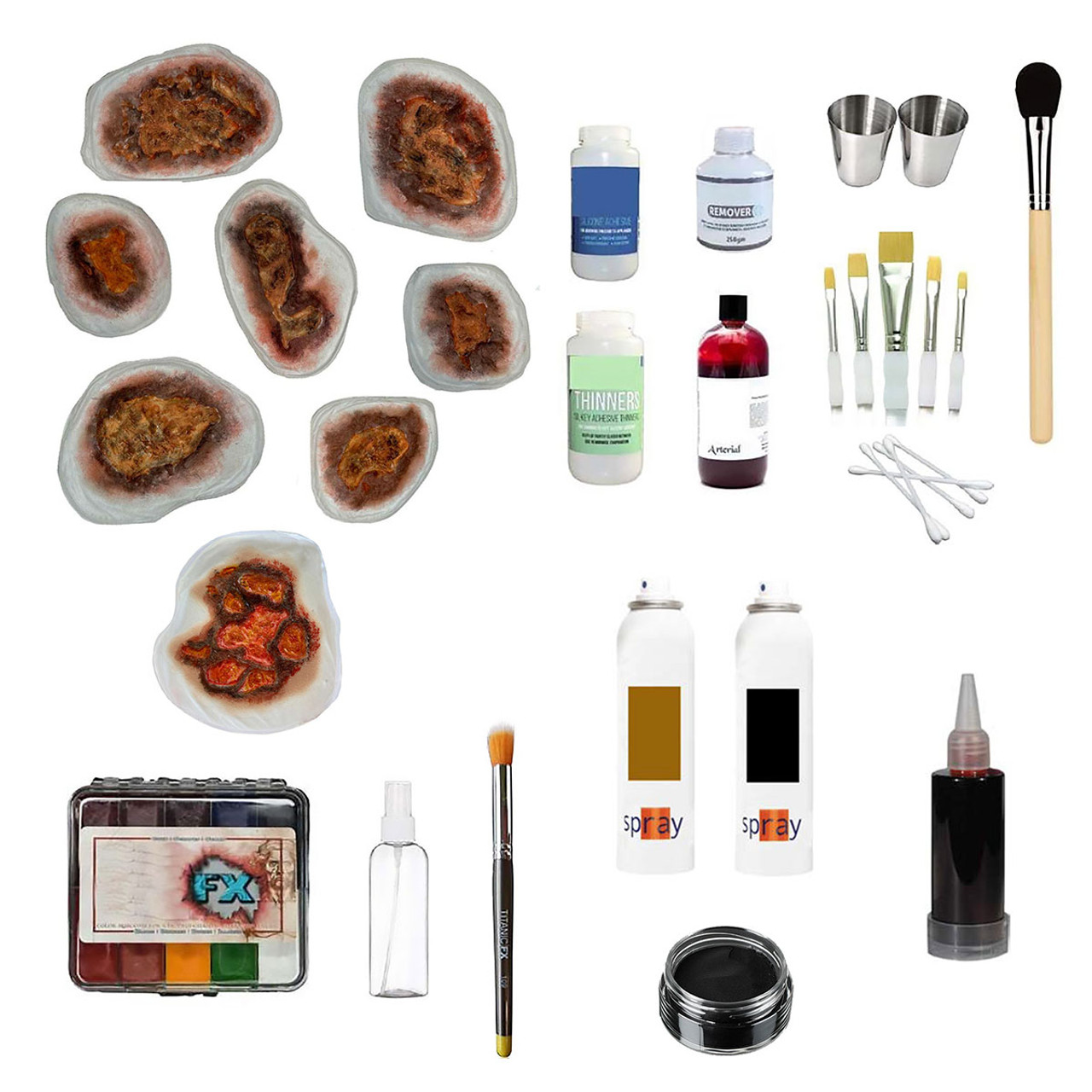 Si Moulage SFX Effects Essentials Kit Bundle (Burns)